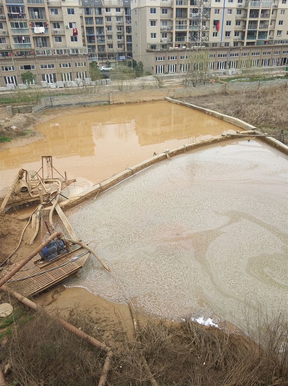 桃城沉淀池淤泥清理-厂区废水池淤泥清淤