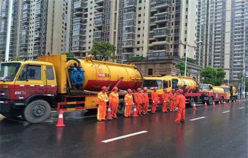 桃城市政管道清淤