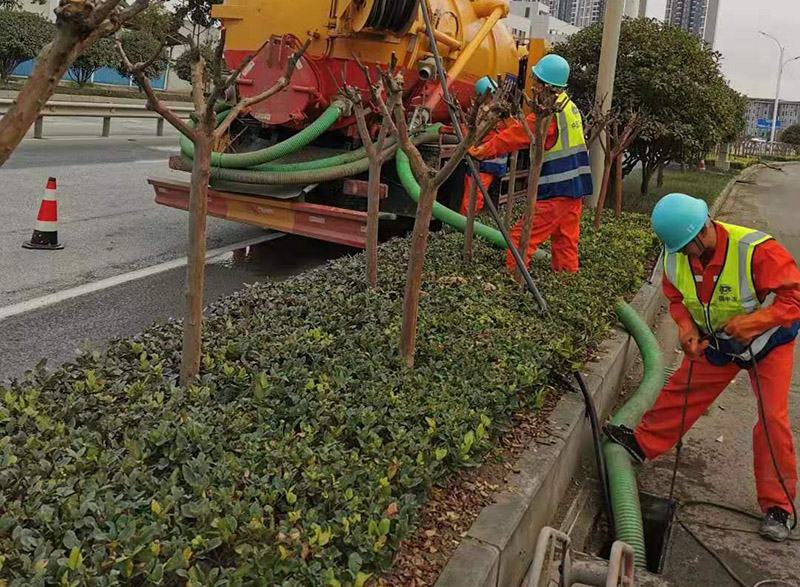 桃城市政管道清淤